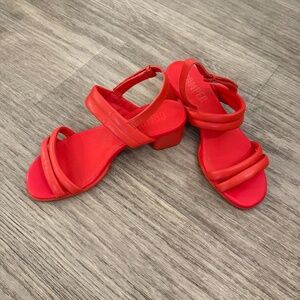 Camper Red Sandals
